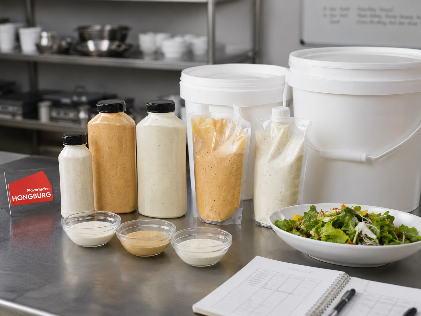 Guía de productos de aderezos para ensaladas para compradores B2B globales