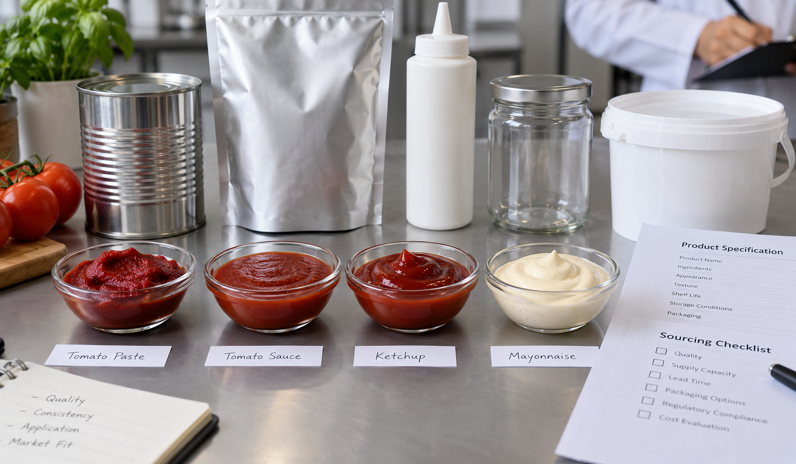 Cómo clasifican los importadores la pasta de tomate, la salsa de tomate, el ketchup y la mayonesa según su uso