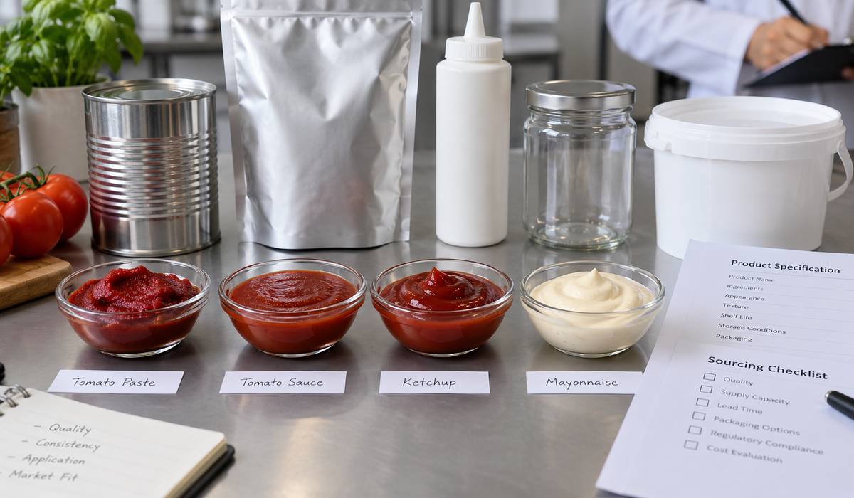 Desde salsas según el tipo de ingrediente hasta condimentos de mesa: cómo los importadores identifican las categorías de salsas y los usos de abastecimiento