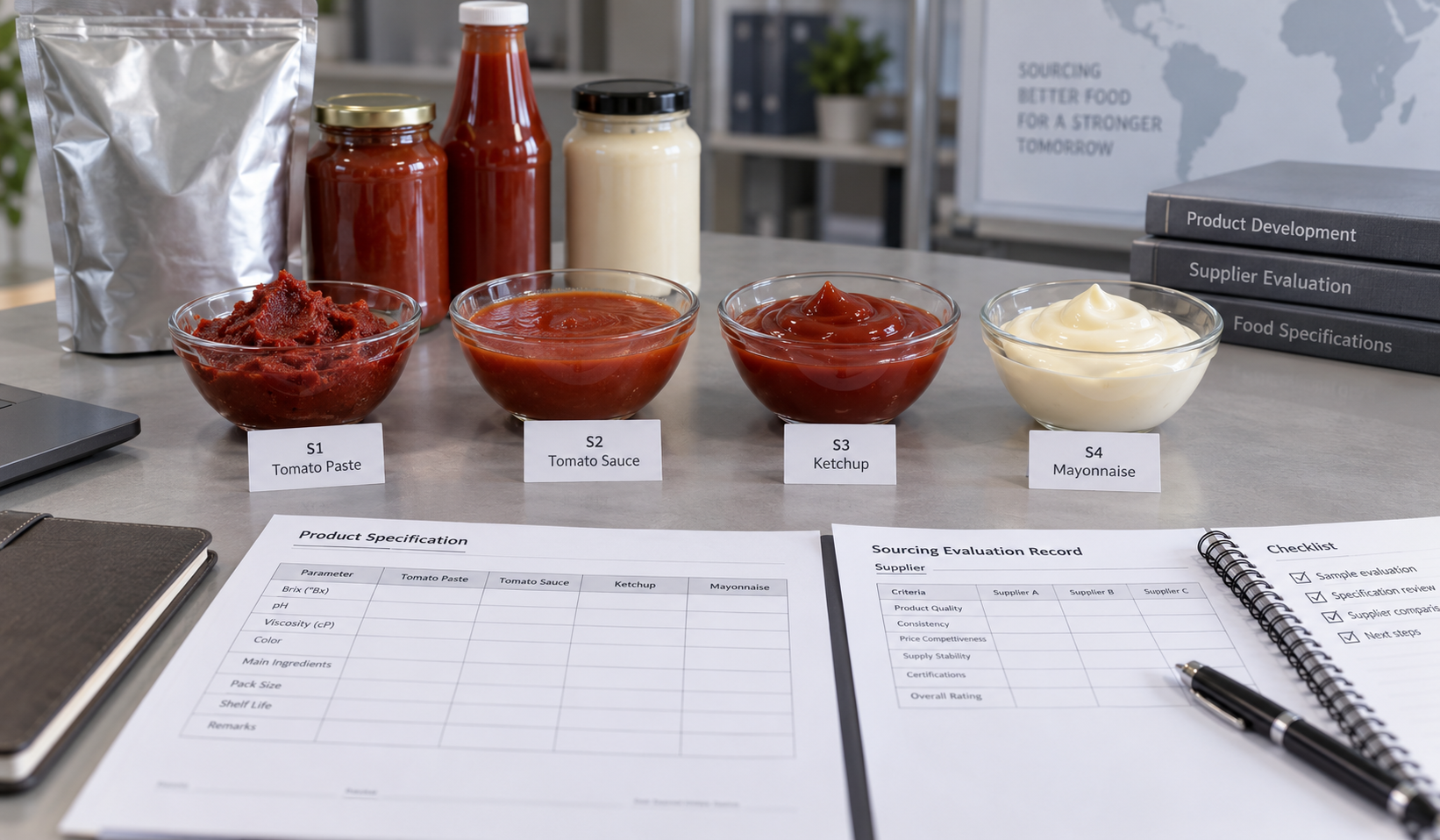¿Cómo pueden los importadores evitar comprar productos de tomate y mayonesa equivocados?