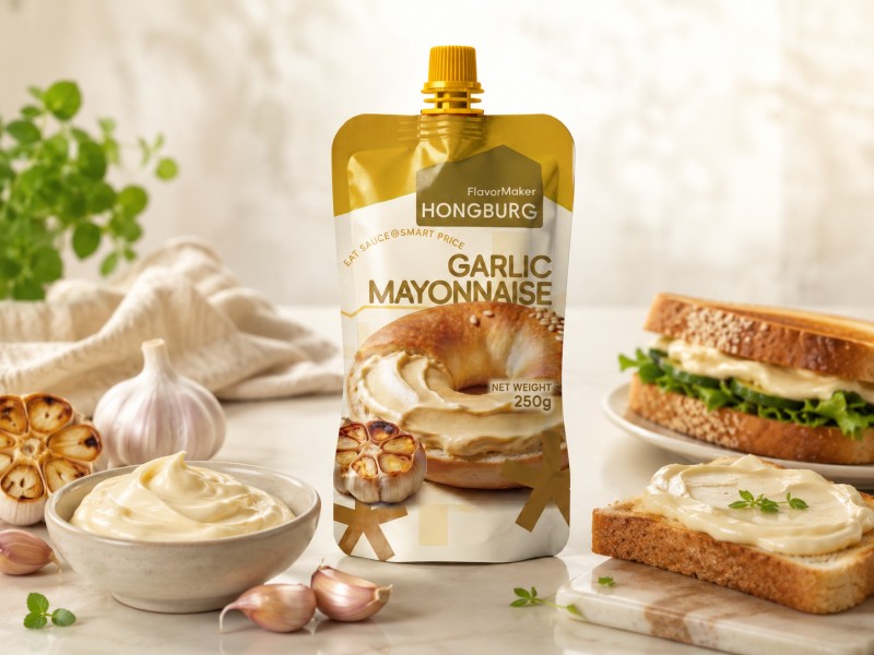 Mayonesa Cremosa De Ajo Clásica