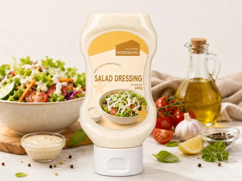 Aderezo para ensalada clásico con sabor equilibrado