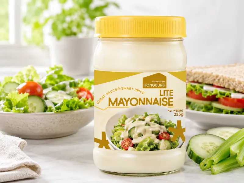 Mayonesa ligera baja en calorías