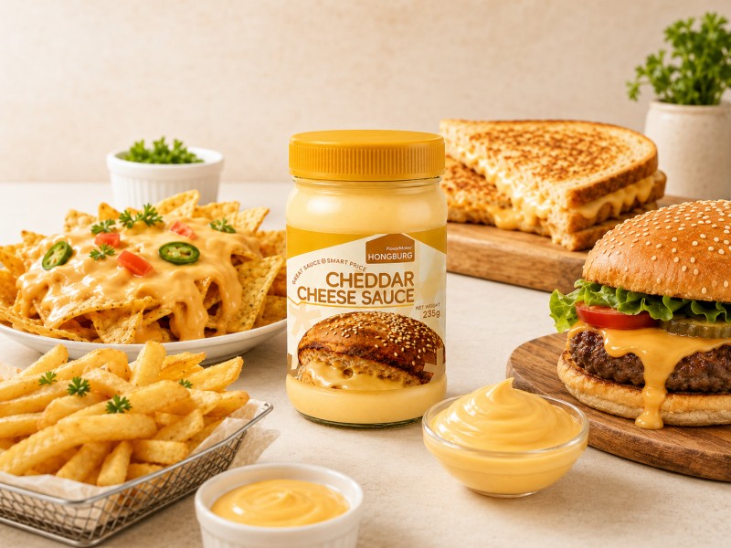 Salsa Suave De Queso Cheddar