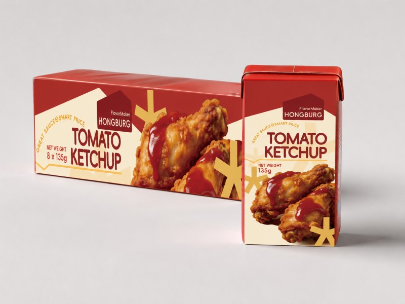Ketchup de tomate en Tetra Pak